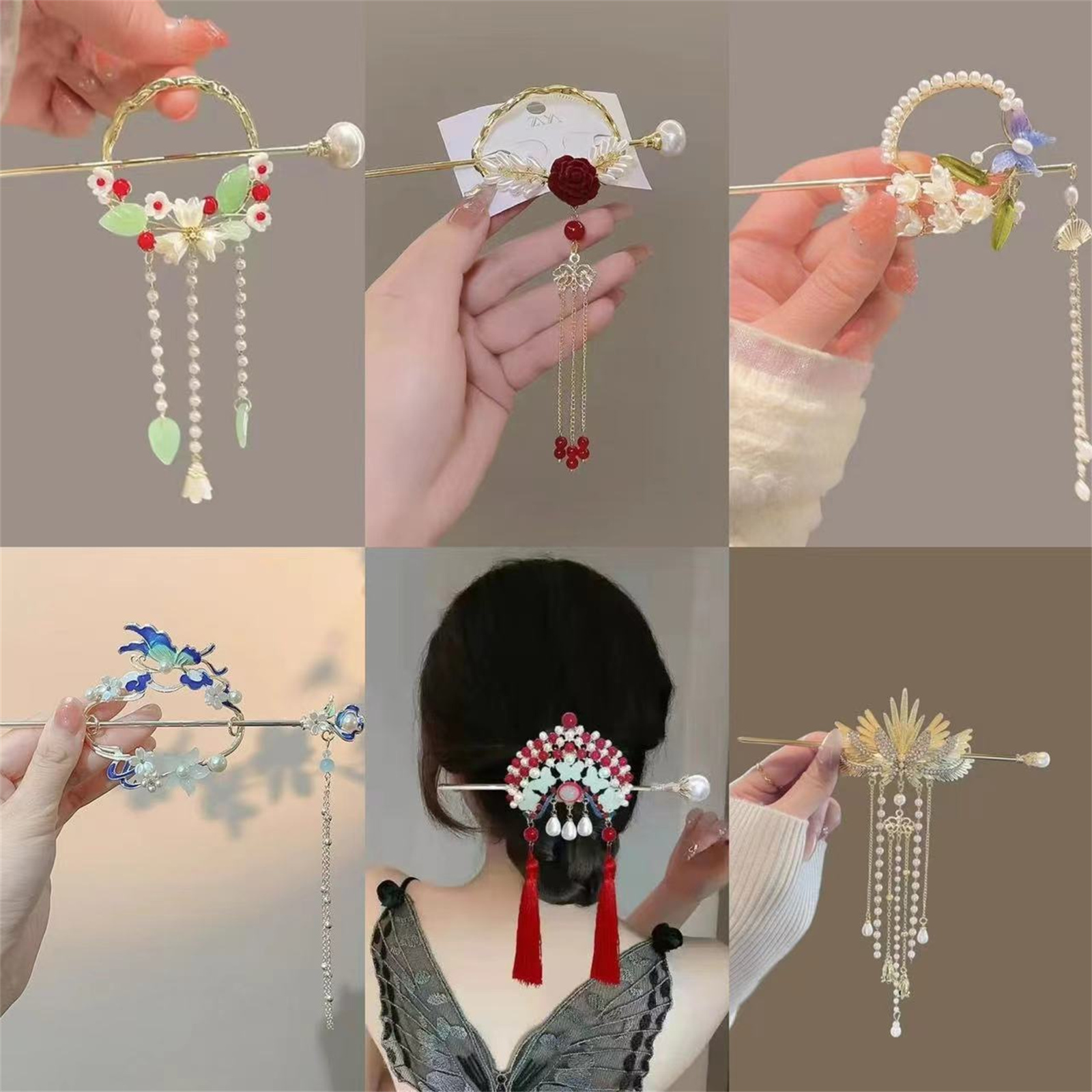 Ethnic Fashion Style - Ethnic Style Hairpin For Women Exquisite