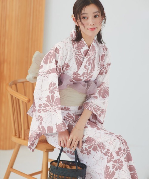 Ethnic Wear In Fashion - Traditional Yukata Kimono Cotton Linen Material