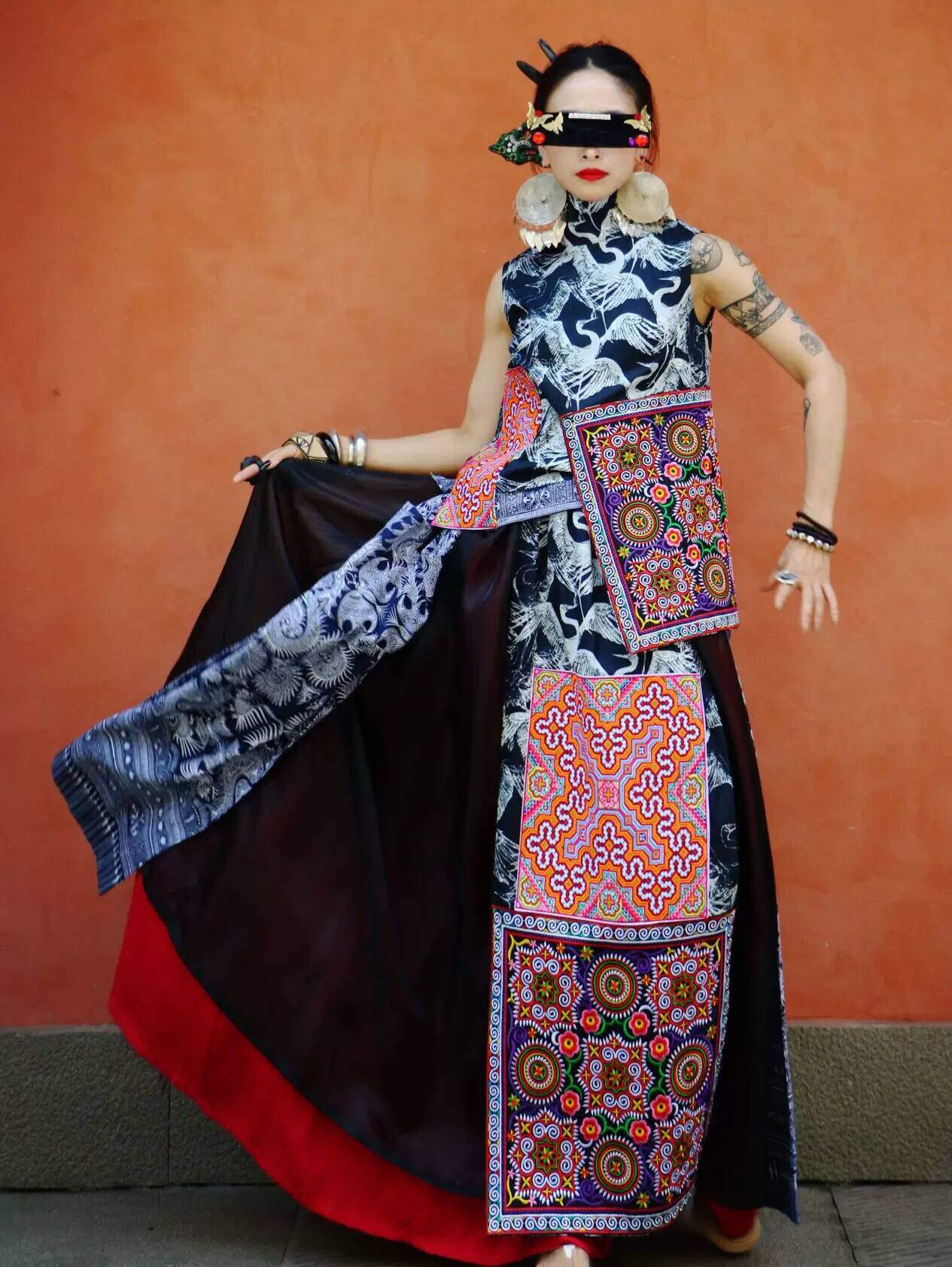 Traditional Miaojiang Girls Cl - Ethnic Style 评论和价格