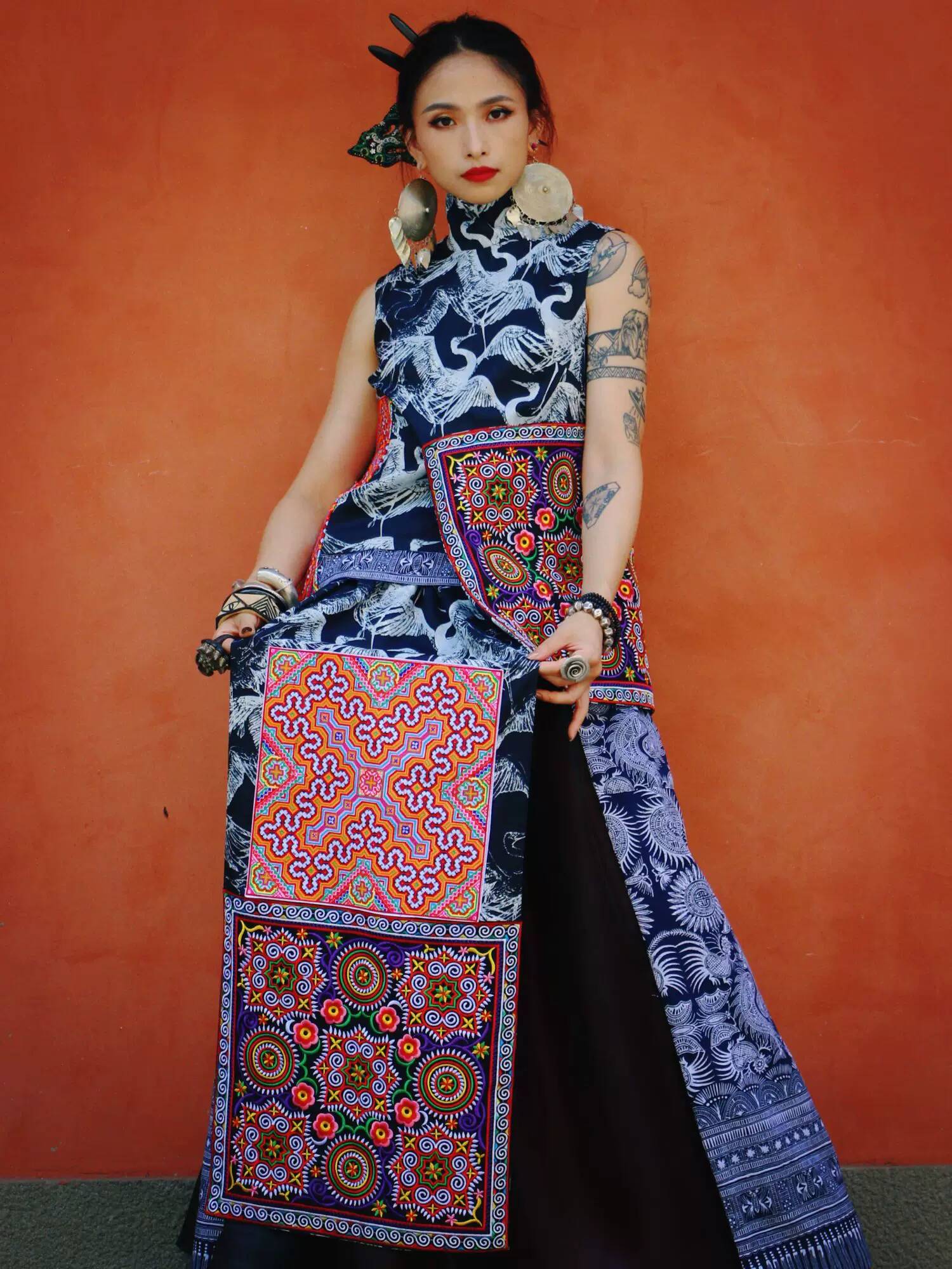 Traditional Miaojiang Girls Cl - Ethnic Style 评论和价格