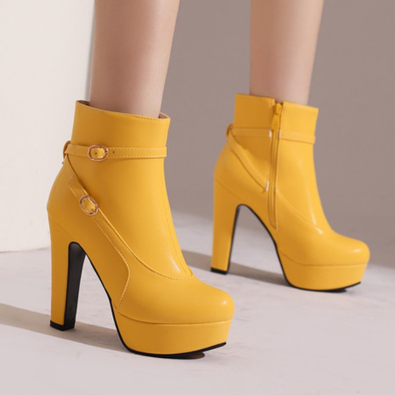 Fashion Platform Boots Women S - Ethnic Fashion For Ladies 评论和价格
