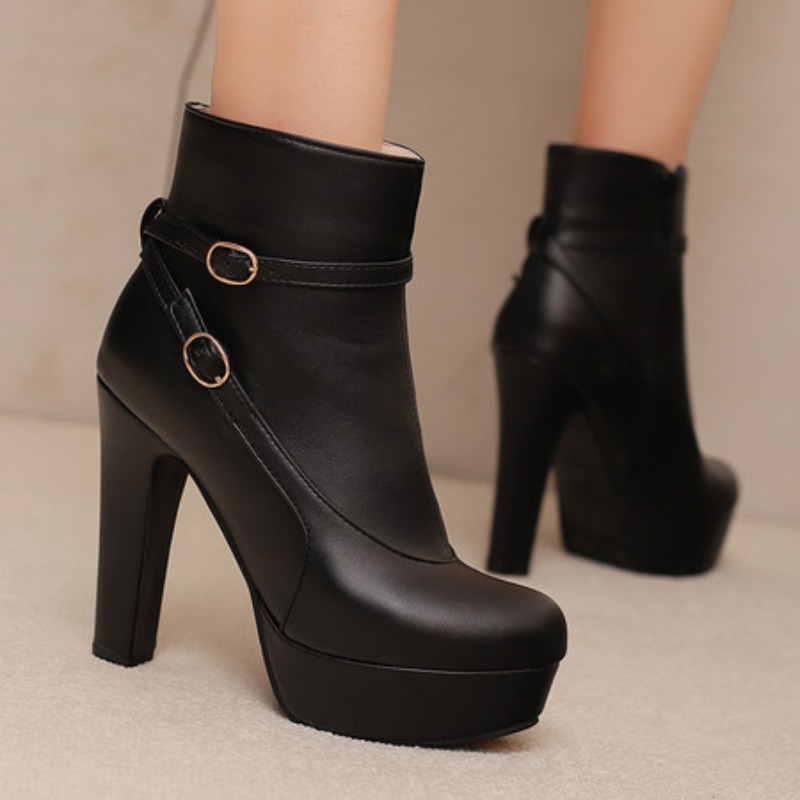 Fashion Platform Boots Women S - Ethnic Fashion For Ladies 评论和价格