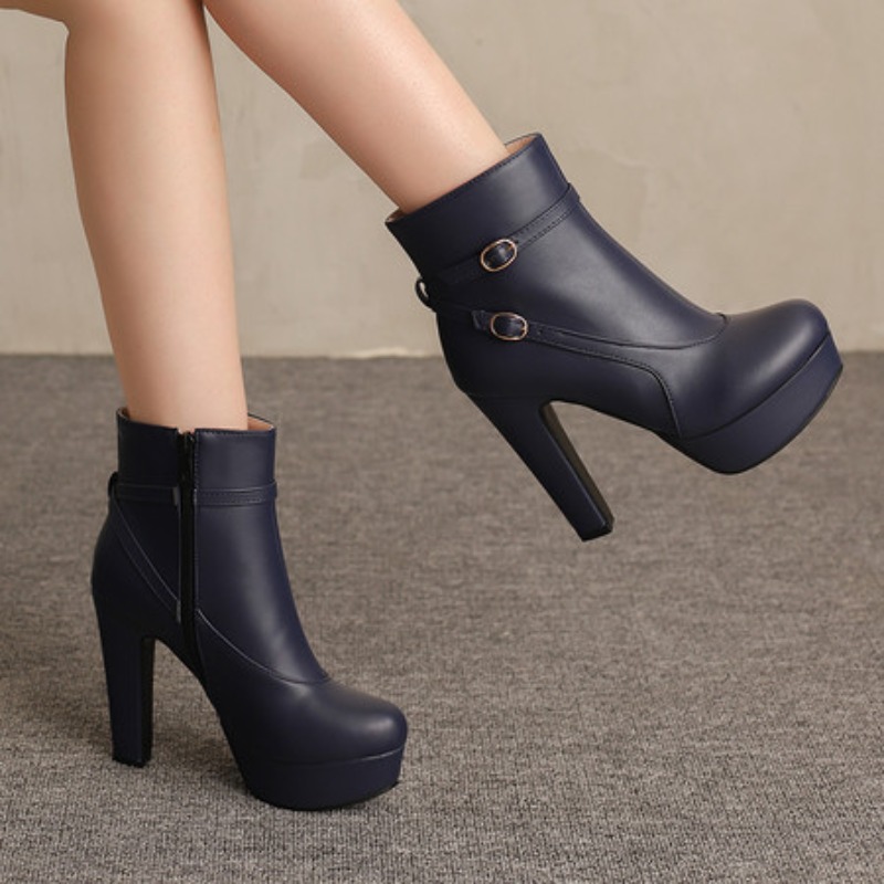 Fashion Platform Boots Women S - Ethnic Fashion For Ladies 评论和价格