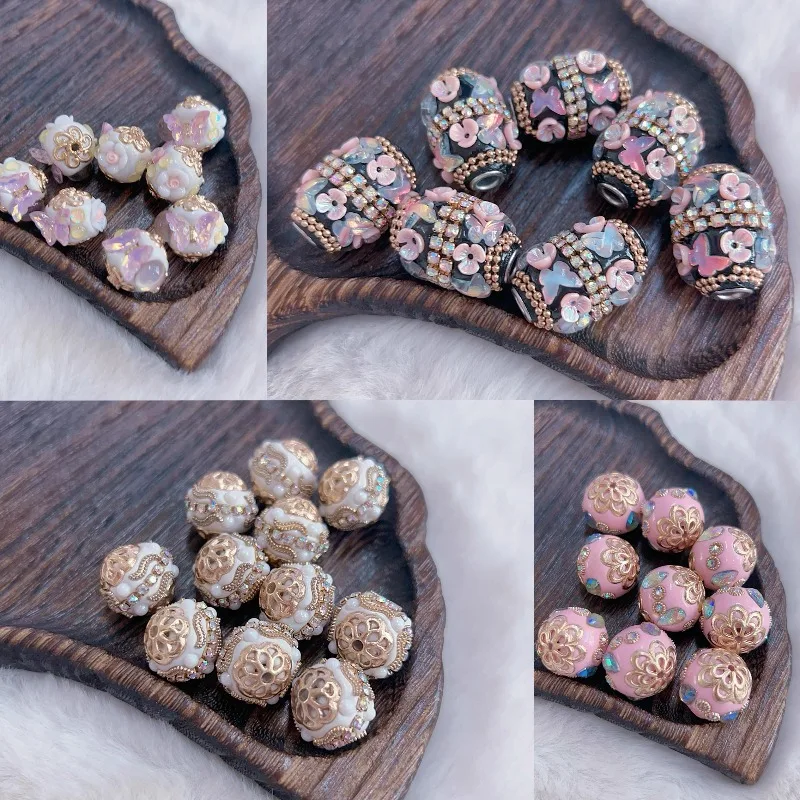 Fancy Beads Hand MadeIns Handm - Ethnic Fashion Style 评论和价格