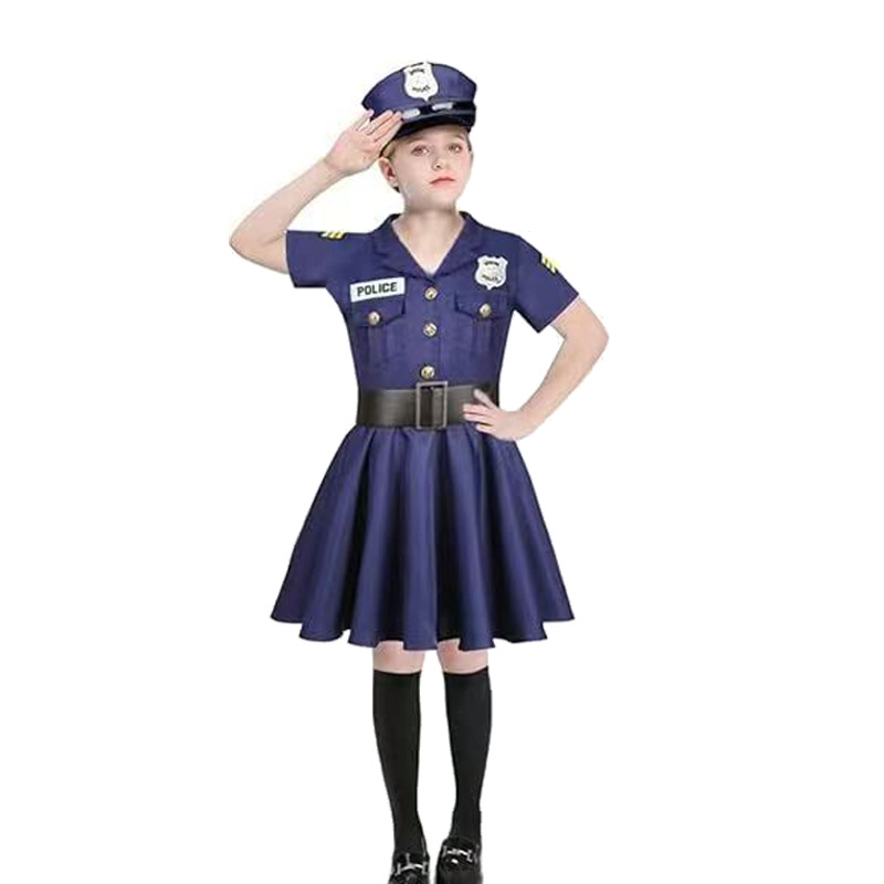 Halloween Children's Police Su - Ethnic Wear In Fashion 评论和价格