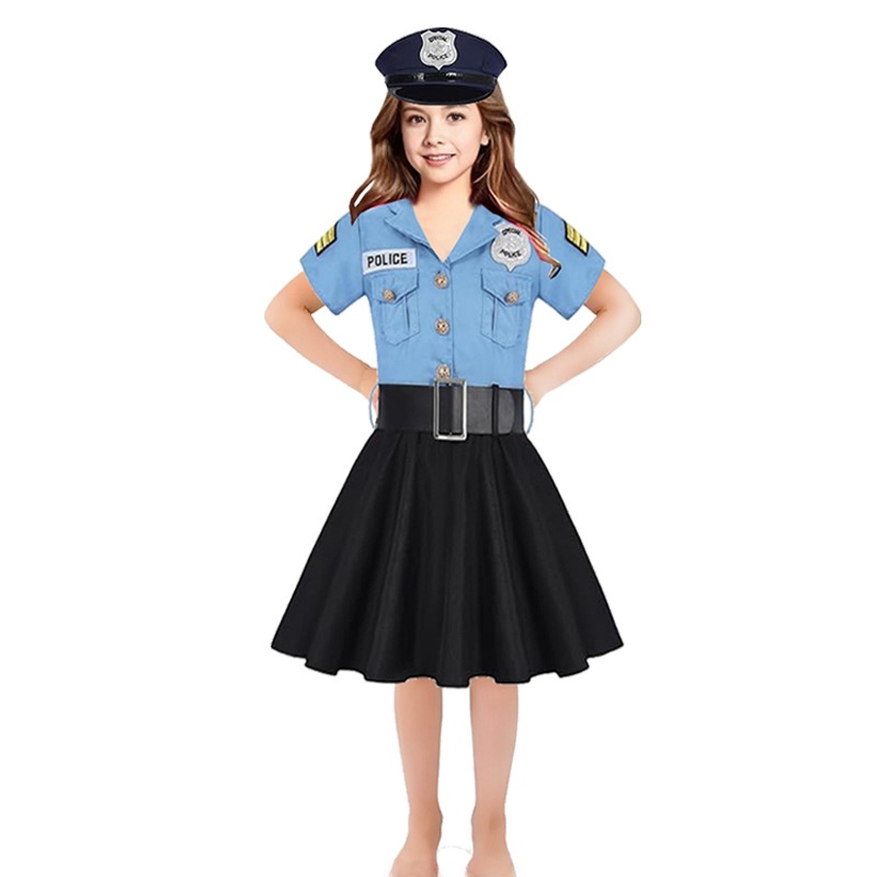 Halloween Children's Police Su - Ethnic Wear In Fashion 评论和价格