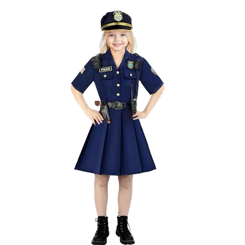 Halloween Children's Police Su - Ethnic Wear In Fashion 评论和价格
