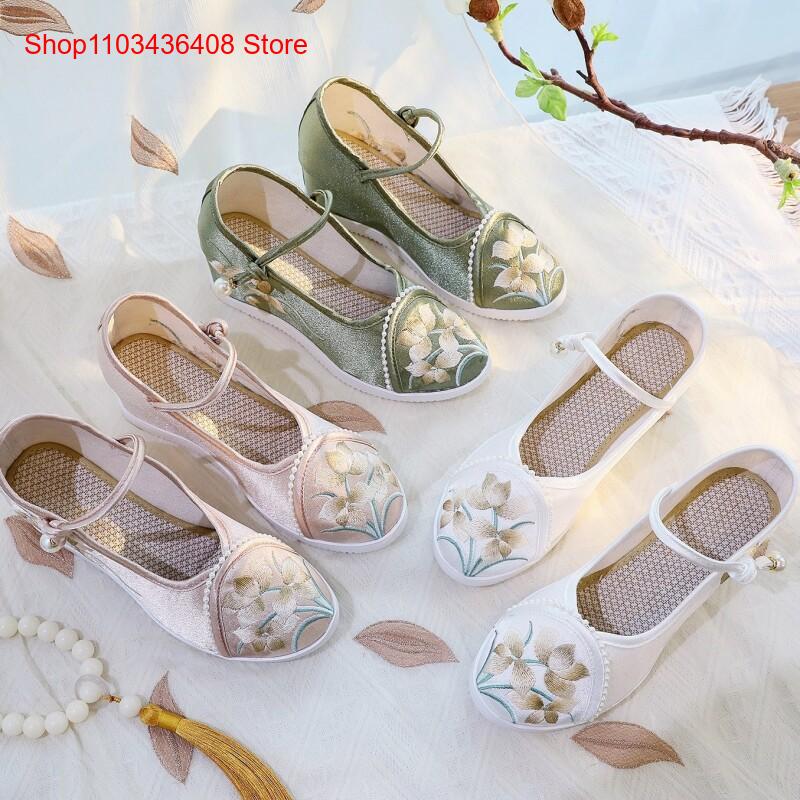 New Lightweight Thick-Soled He - Ethnic Style 评论和价格