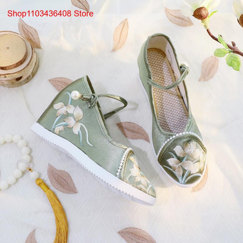 New Lightweight Thick-Soled He - Ethnic Style 评论和价格