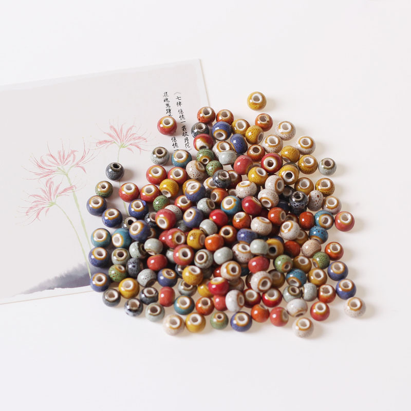 50PCS 6mm Ethnic Style Fashion - Ethnic Fashion Style 评论和价格