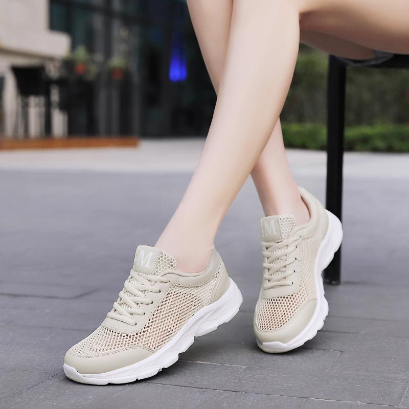 Summer Breathable Sneakers Wom - Ethnic Music For Fashion Show 评论和价格