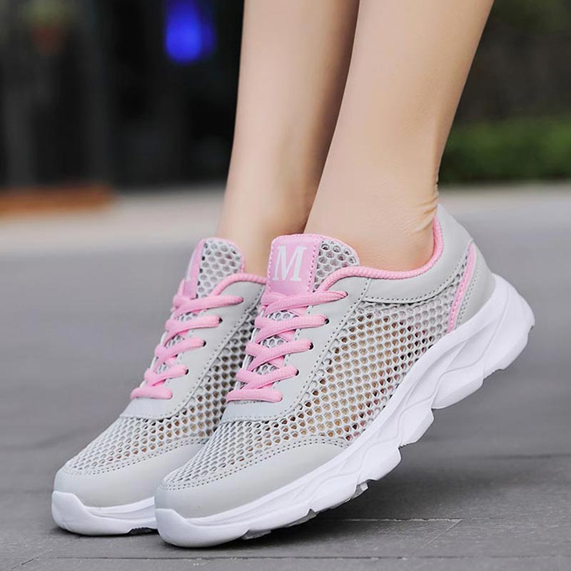 Summer Breathable Sneakers Wom - Ethnic Music For Fashion Show 评论和价格
