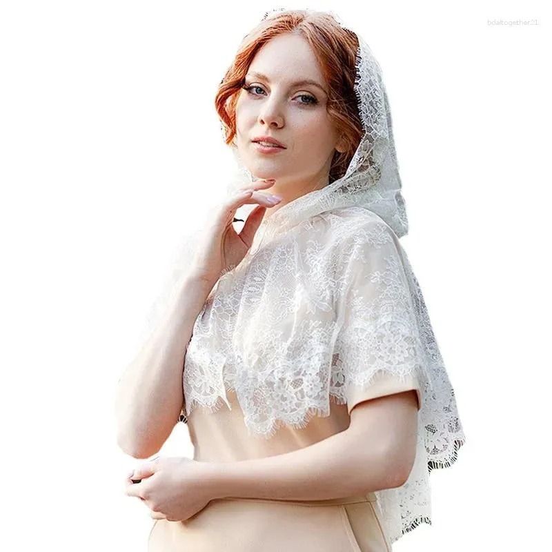 Bridal headscarf Wedding shawl - Ethnic Style 评论和价格