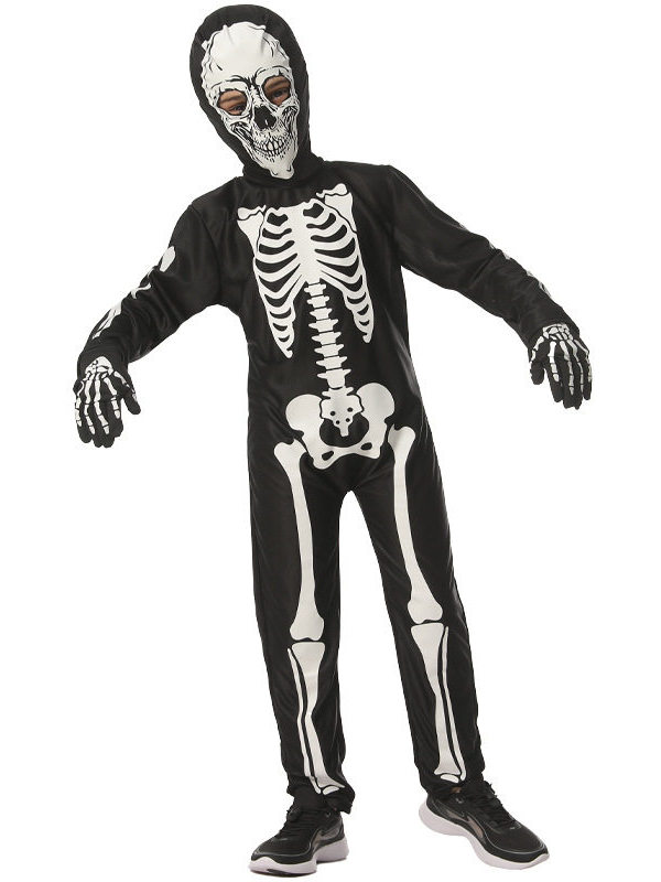Halloween Children's Skull Gho - Ethnic Fashion For Ladies 评论和价格