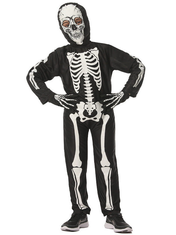 Halloween Children's Skull Gho - Ethnic Fashion For Ladies 评论和价格