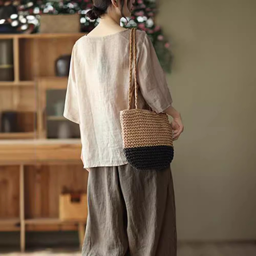 Plus Size Women's Summer Retro - Ethnic Fashion For Ladies 评论和价格