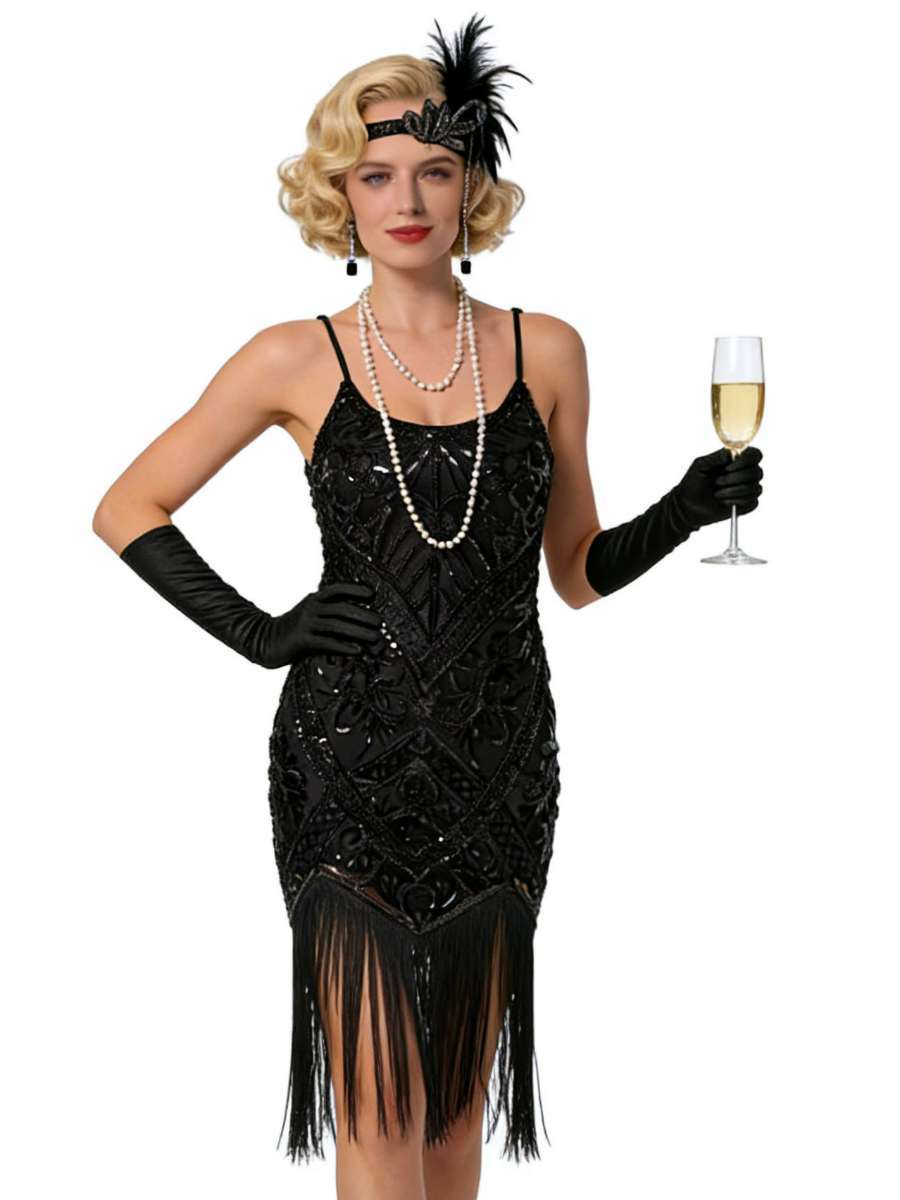 Gatsby Retro Party Dress Stage - Ethnic Gown 评论和价格