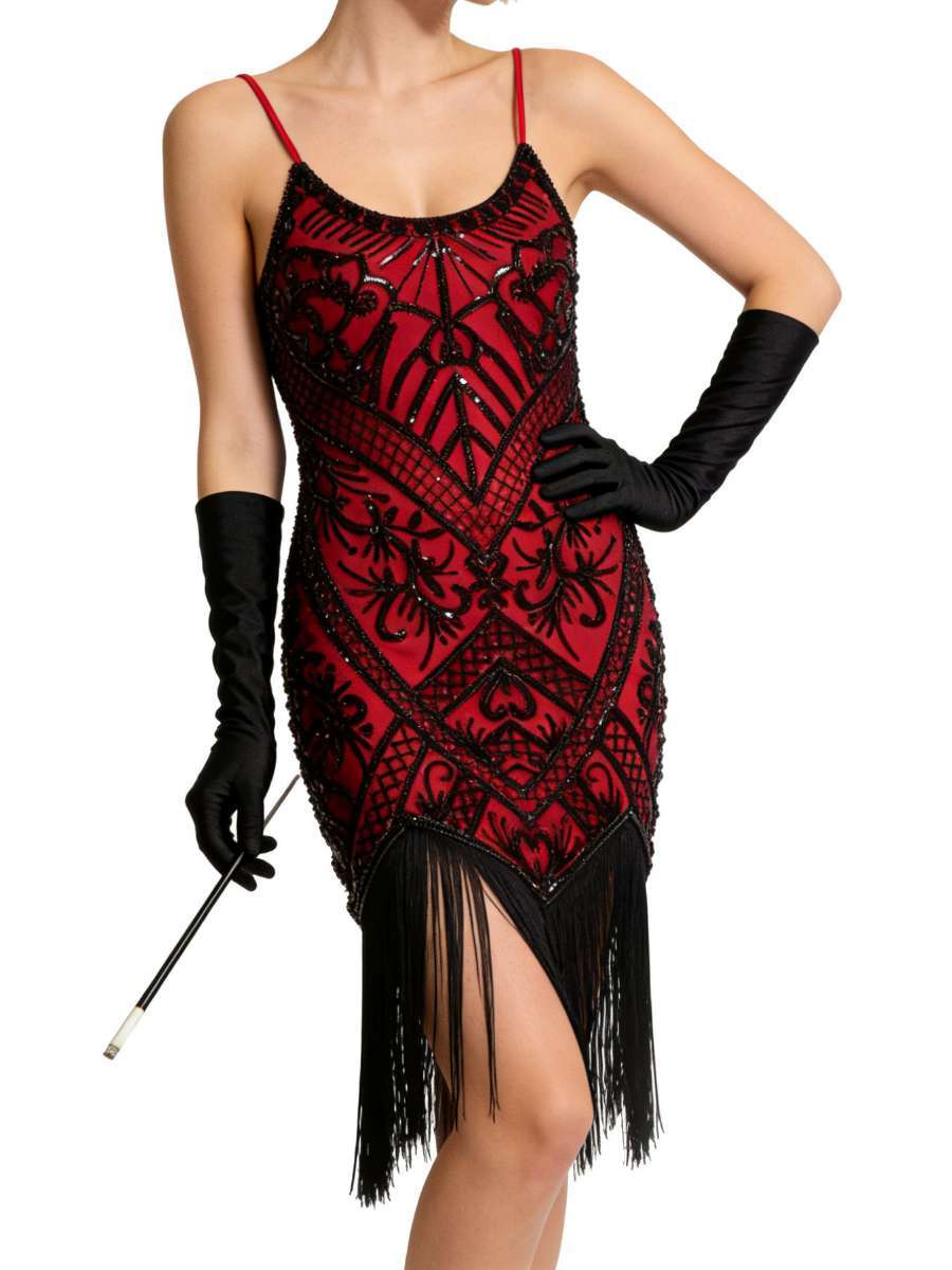Gatsby Retro Party Dress Stage - Ethnic Gown 评论和价格