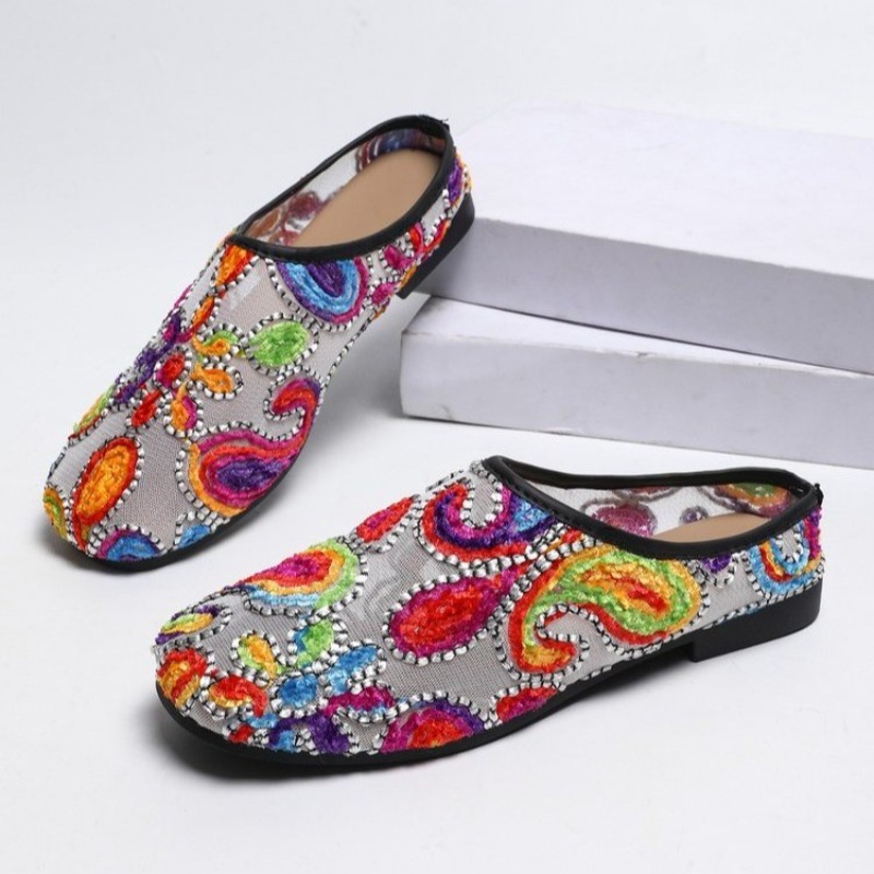 Retro Style Ethnic Embroidery  - Ethnic Fashion Style 评论和价格