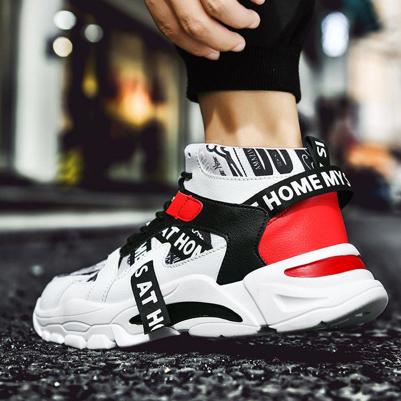 Large Size High Top Chunky Man - Ethnic Music For Fashion Show 评论和价格