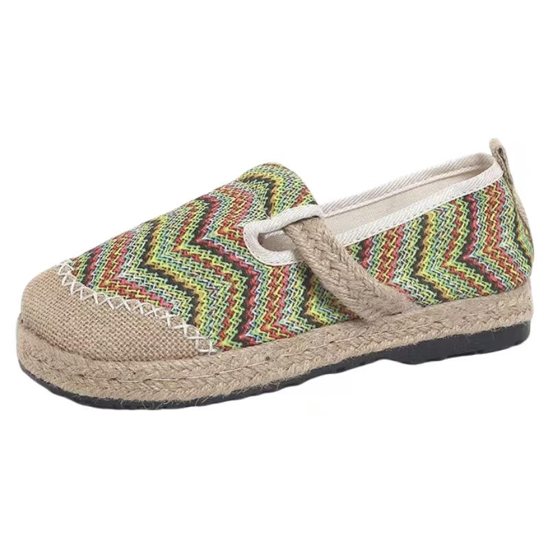 Women Color Striped Big Size C - Ethnic Fabric 评论和价格