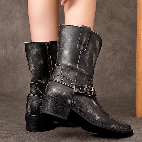 4.5cm Cow Natural Genuine Leat - Ethnic Fashion Style 评论和价格