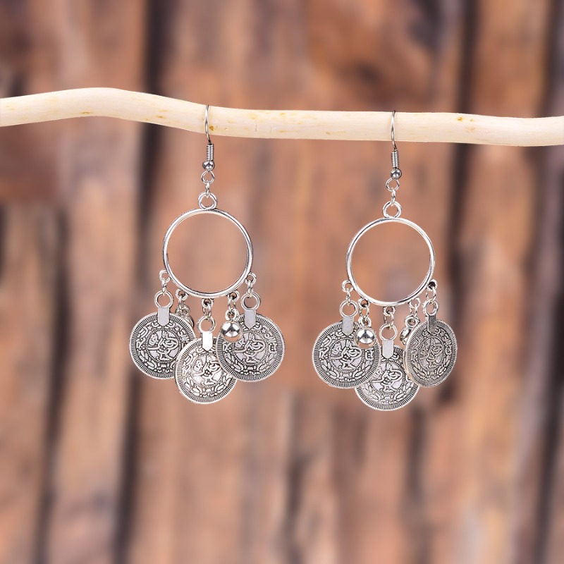 Vintage Ethnic Style Coin Circ - Ethnic Fashion Co In 评论和价格