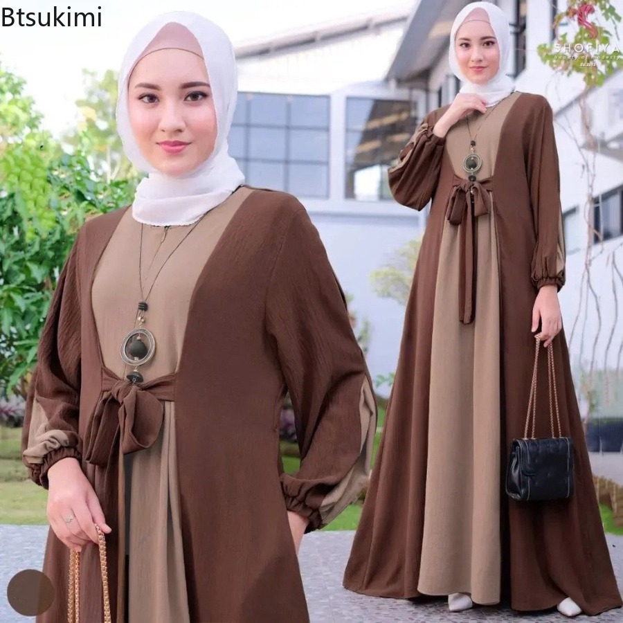 Arabic Muslim Women Abayas Ele - Abaya Modest Wear 评论和价格