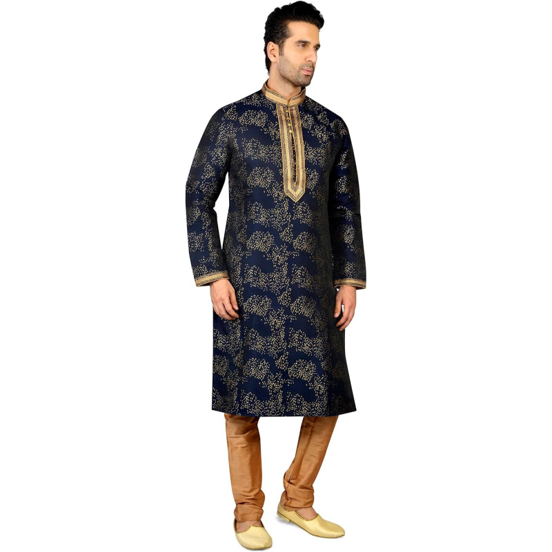Mens Kurta Set Festive Season - Kurta Men Cotton 评论和价格