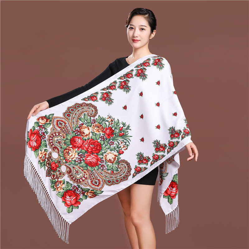 Russian Style Luxury Floral Pr - Ethnic Fashion For Ladies 评论和价格