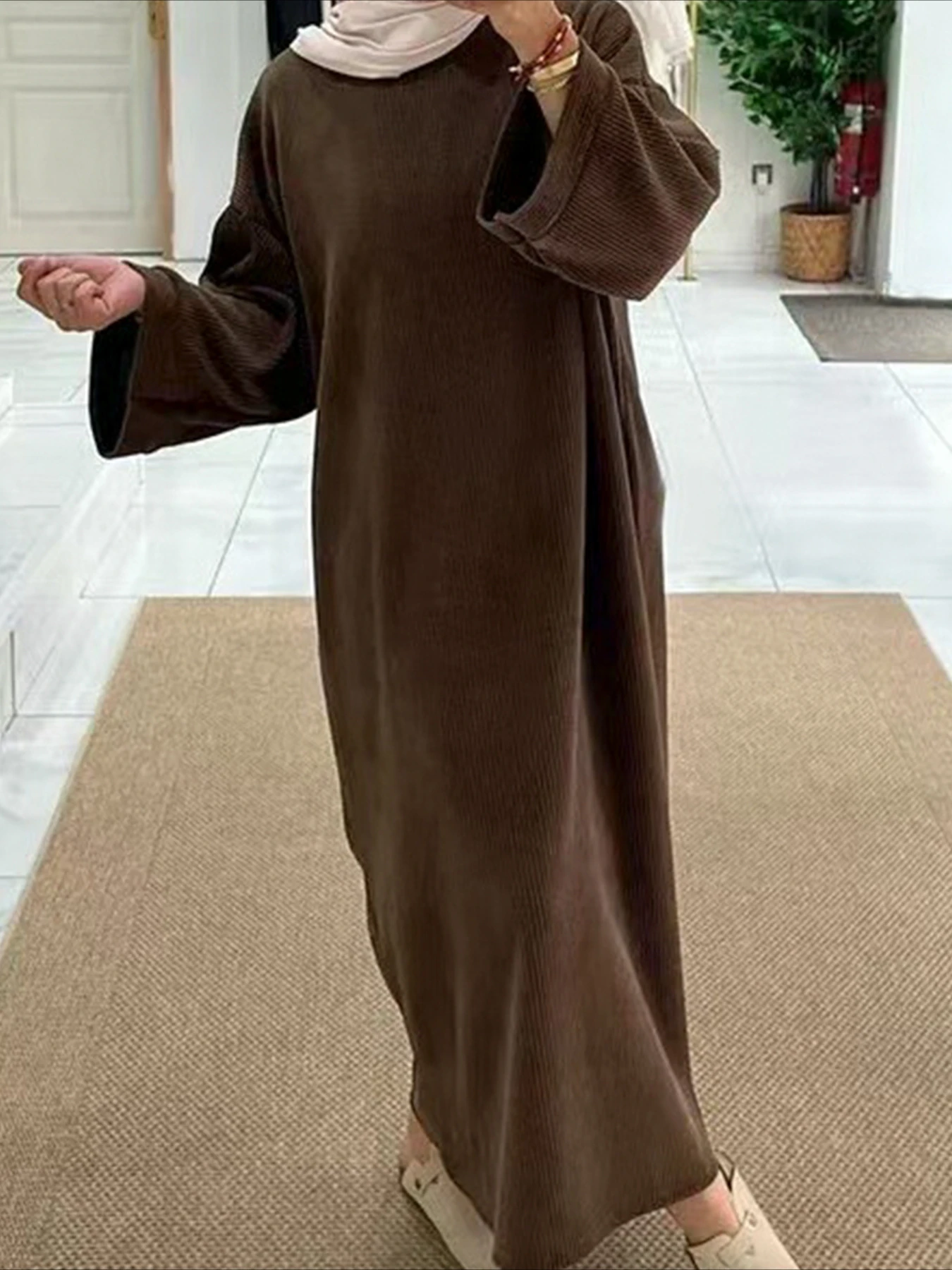 Eid Muslim Women Modest Dresse - Abaya Modest Wear 评论和价格