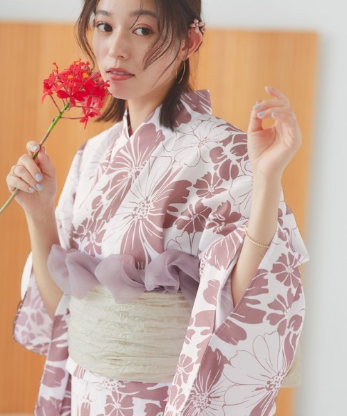 Traditional Yukata Kimono Cott - Ethnic Wear In Fashion 评论和价格
