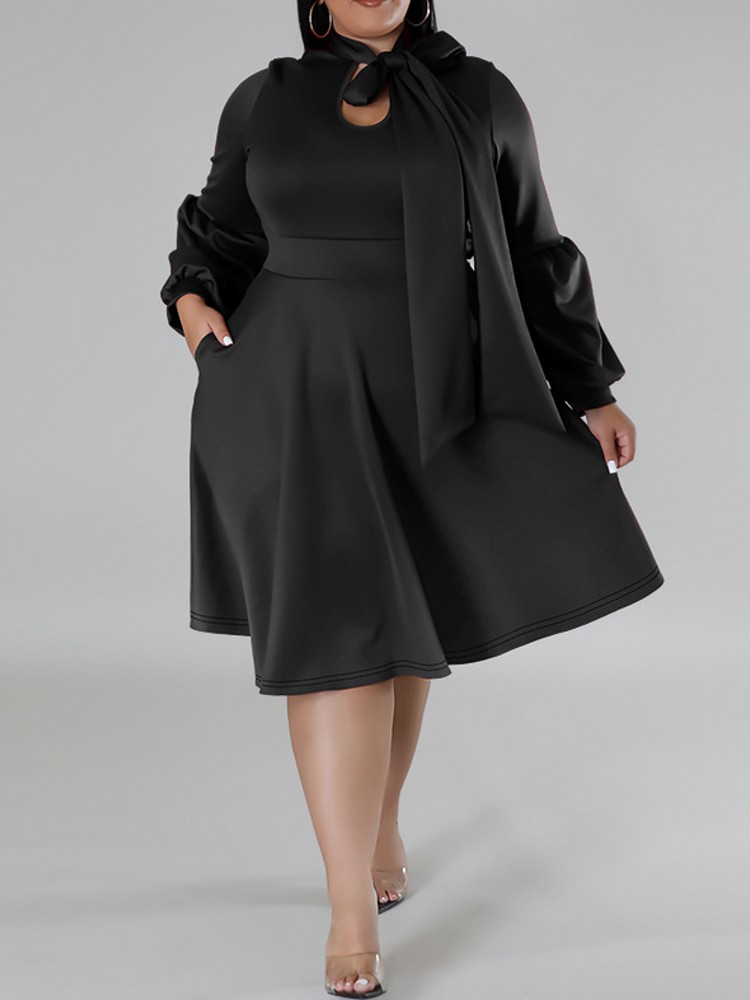 XL-5XL Plus Size Elegant Midi  - Ethnic Gown 评论和价格
