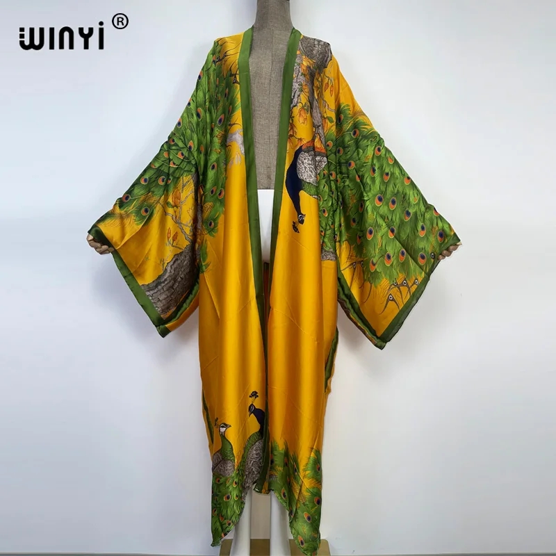 WINYI 2022 Summer Women Cardig - Ethnic Gown 评论和价格