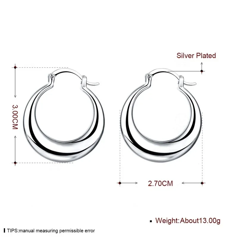 New y2k 3cm 925 Sterling Silve - Y2K Ethnic Fashion 评论和价格