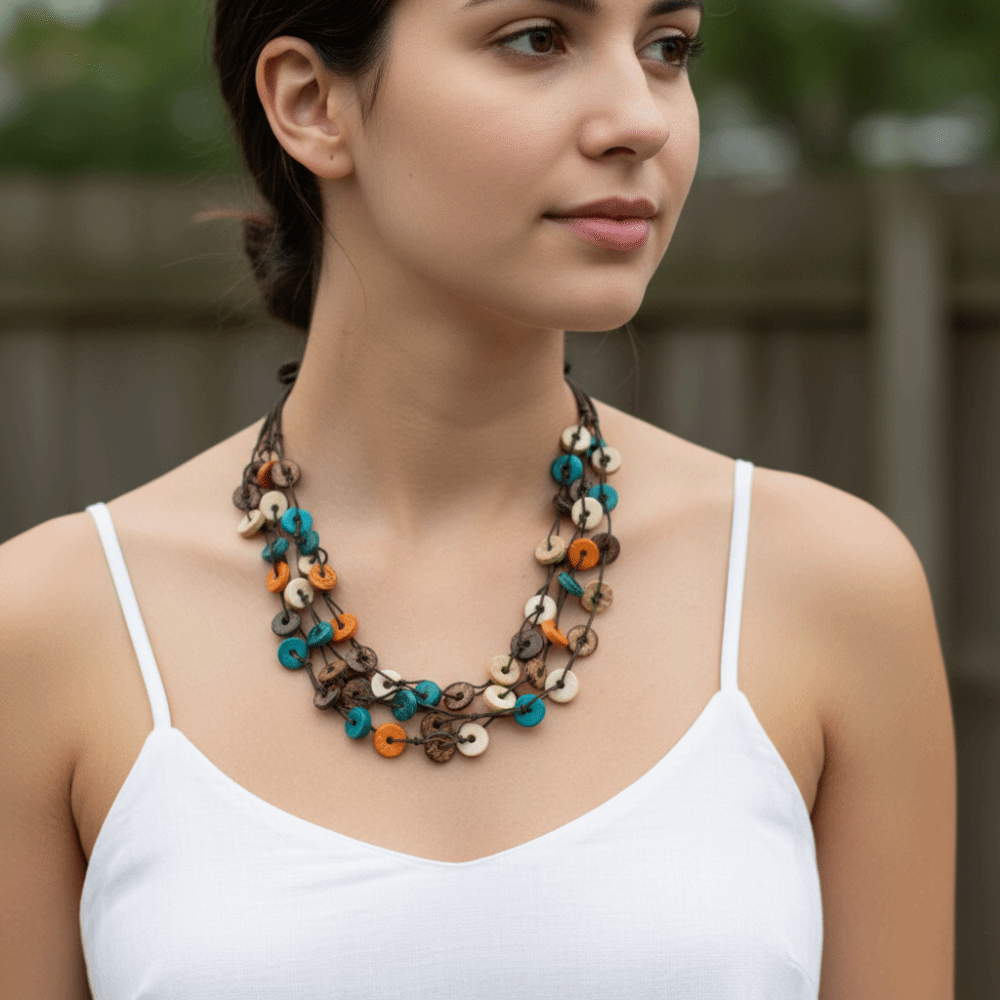 Ethnic Bohemian Style Beaded J - Y2K Ethnic Fashion 评论和价格