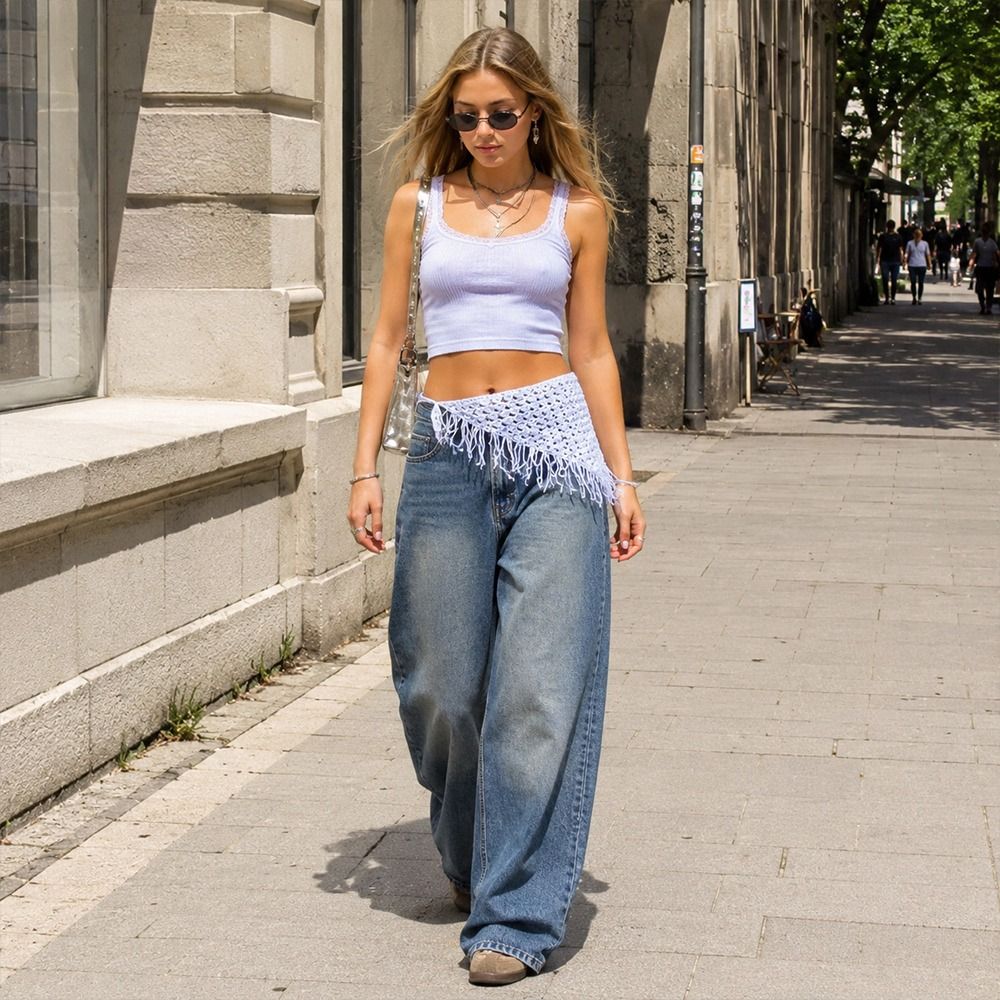 Fashion Tassels Fringe Waist B - Y2K Ethnic Fashion 评论和价格