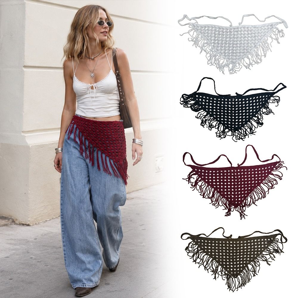 Fashion Tassels Fringe Waist B - Y2K Ethnic Fashion 评论和价格