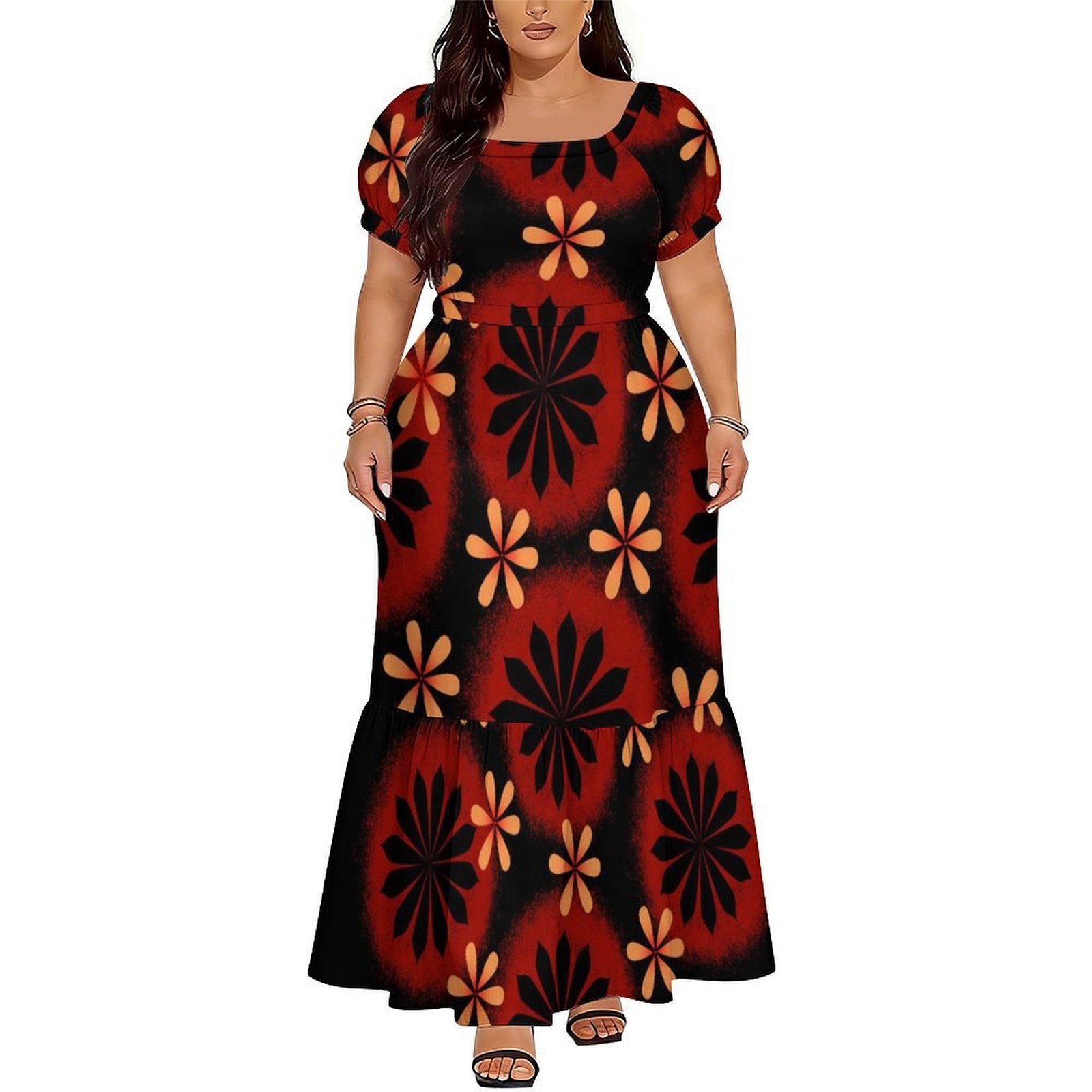 Comfortable Women's Short-Slee - Ethnic Gown 评论和价格