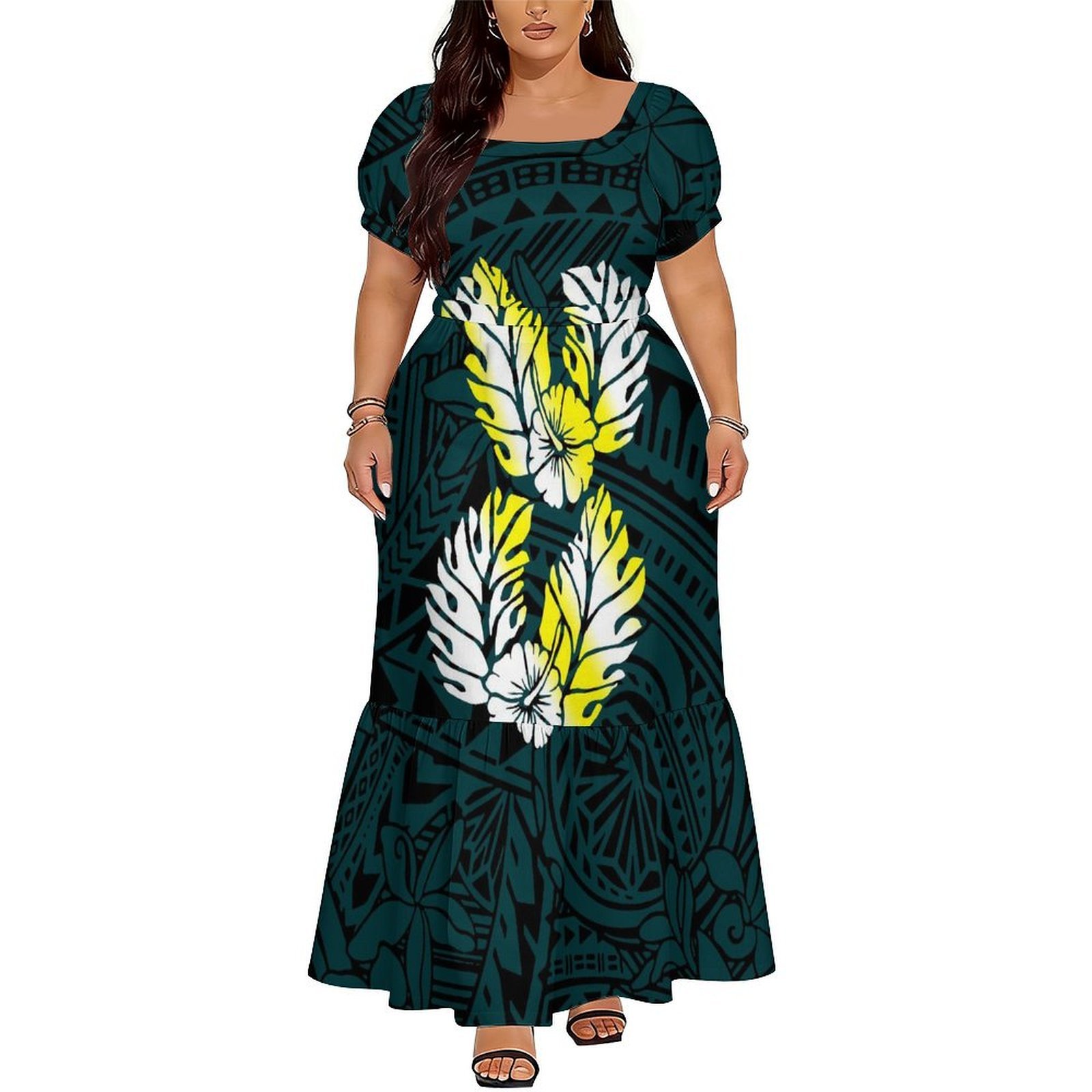 Comfortable Women's Short-Slee - Ethnic Gown 评论和价格